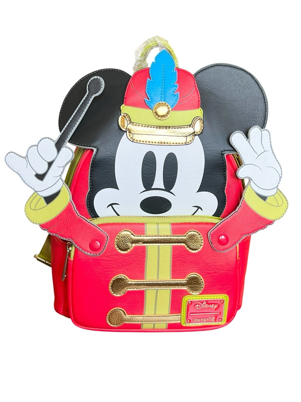 Loungefly Disney 100 Decades 1930s Mickey Mouse The Band Concert Mini Backpack